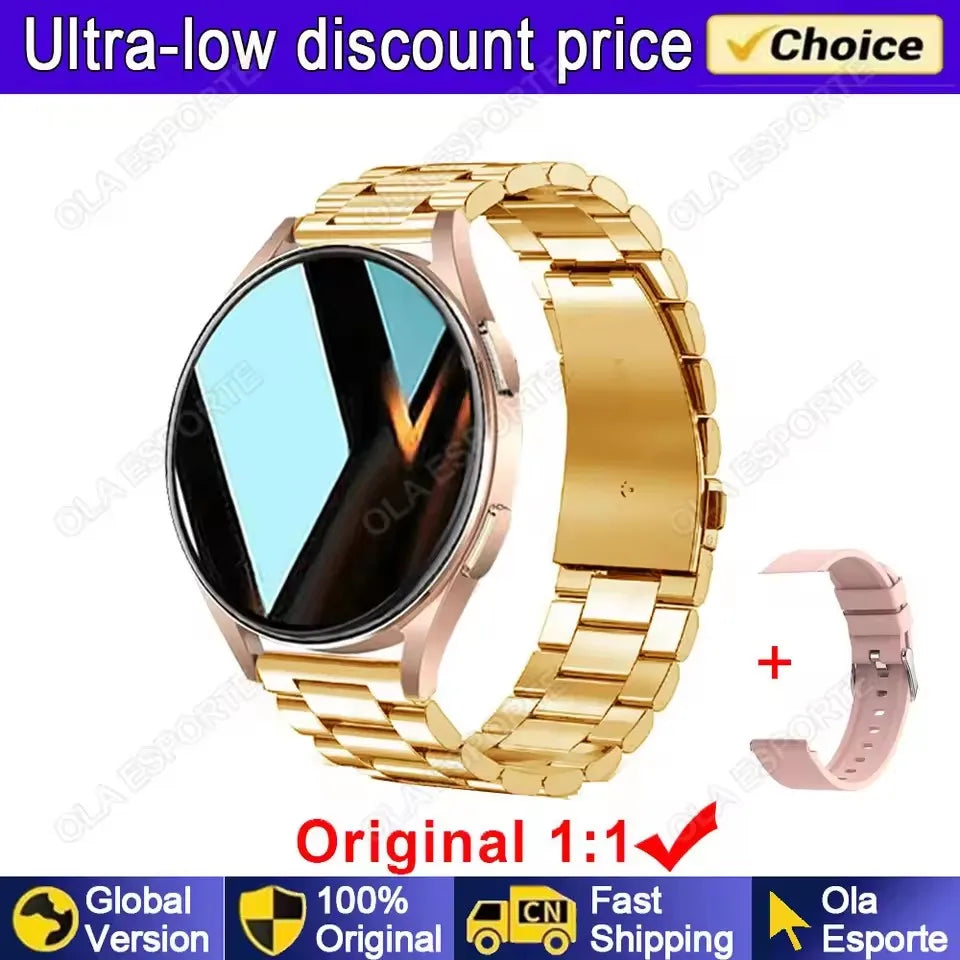 2025 nouvelles femmes SmartWatch Bluetooth appel dame montres Sport étanche fréquence cardiaque sommeil montre intelligente pour les femmes présent cadeau