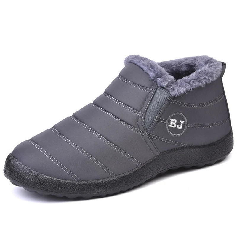 Baskets femmes chaussures hiver bottes de neige femmes baskets offres solide garder au chaud femmes chaussures de sport unisexe sans lacet bottes d'hiver