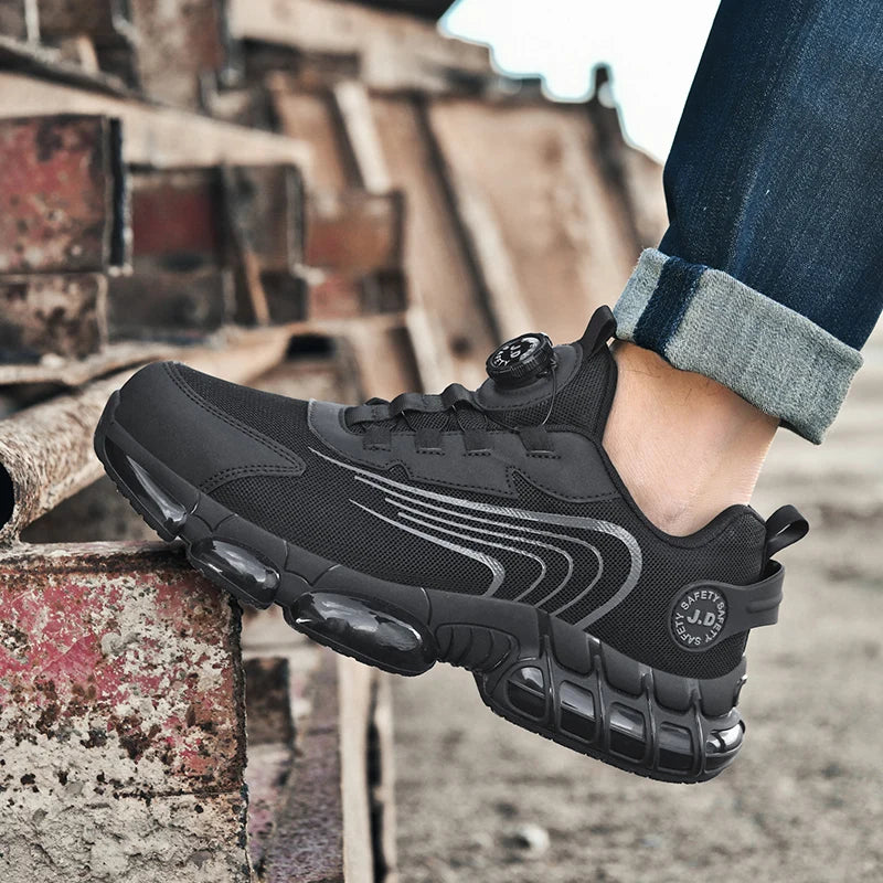 Bottes tactiques militaires pour hommes, bottes militaires à fermeture éclair latérale, bottines antidérapantes, chaussures de sécurité pour le travail, chaussures de randonnée