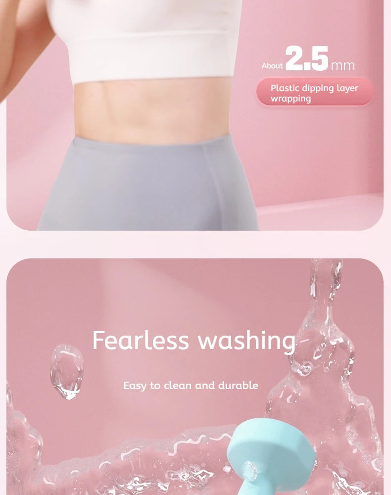 Haltère en néoprène pour femmes, 2 pièces, 0.5kg, équipement de Fitness, entraînement musculaire des bras, musculation pour femmes, équipement de Fitness