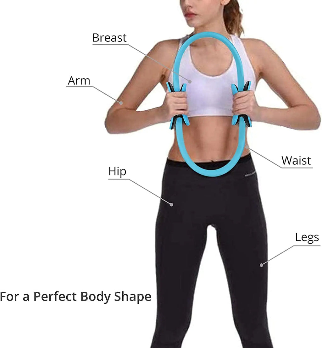 Anneau Pilates, cercle magique de Fitness pour tonifier les cuisses, Abs et jambes, entraînement de résistance, Sport corporel, Fitness, Yoga