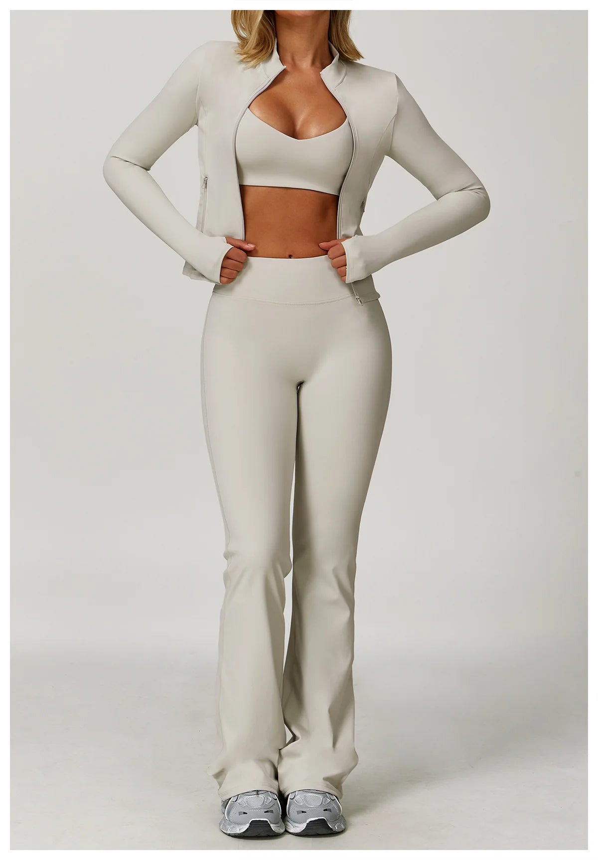 2/3 pièces vêtements de sport ensemble de Yoga sans couture vêtements de sport vêtements de sport costumes de Yoga pour femmes ensemble de Fitness survêtements soutien-gorge de sport Leggings de gymnastique