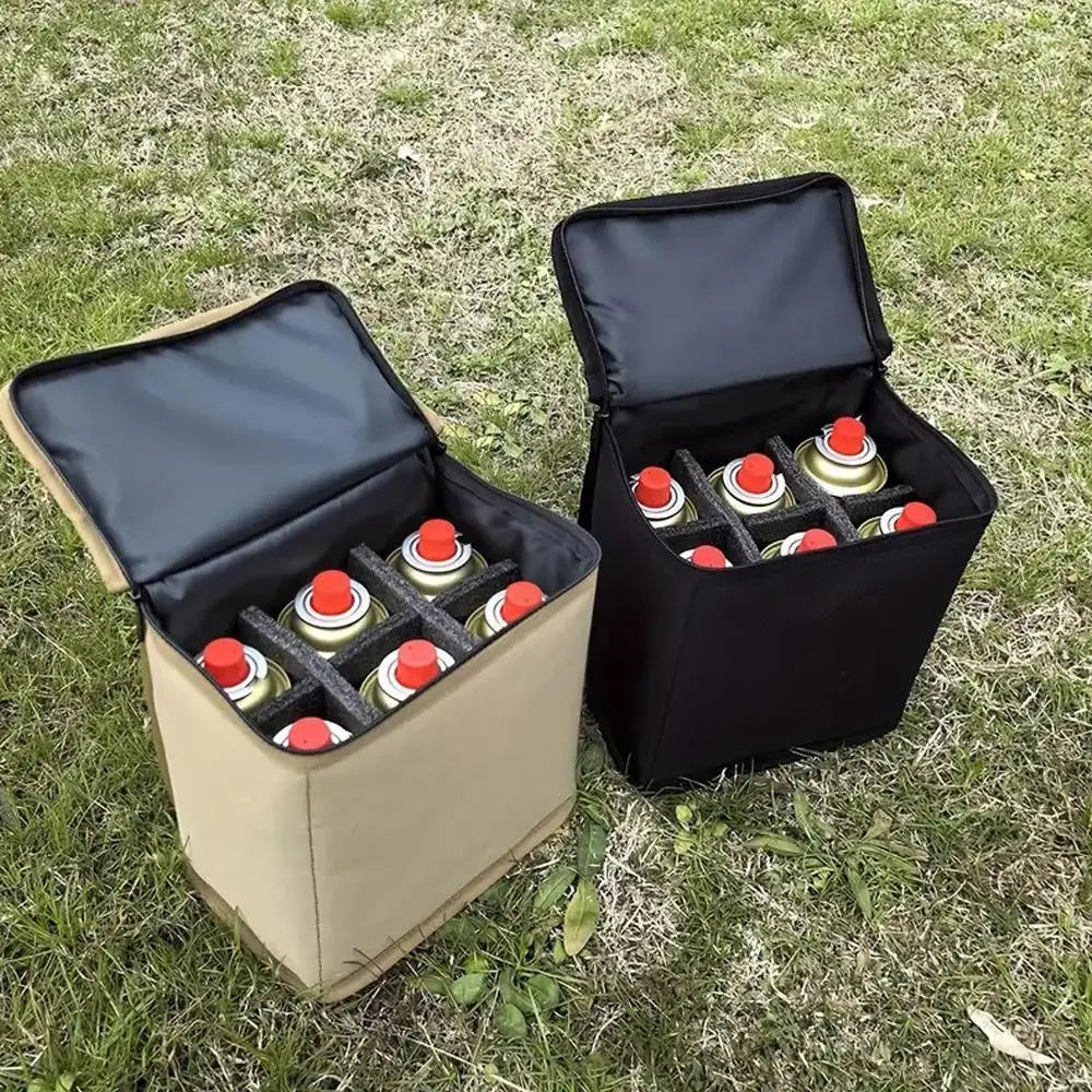 Sac de rangement pour réservoirs de gaz de Camping, étui de protection Portable pour cylindre de carburant, sac de transport pour lumière de Camping, Anti-Collision pour l'extérieur