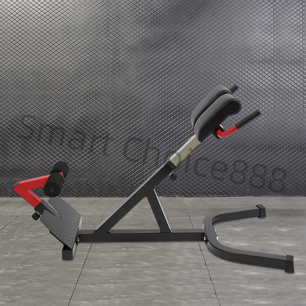Banc d'extension arrière de chaise romaine, exercice Abdominal, Extension de taille, Machine d'entraînement des fesses, banc de gymnastique assis
