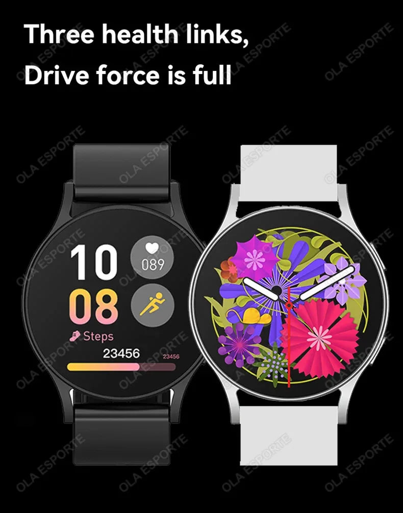 2025 nouvelles femmes SmartWatch Bluetooth appel dame montres Sport étanche fréquence cardiaque sommeil montre intelligente pour les femmes présent cadeau